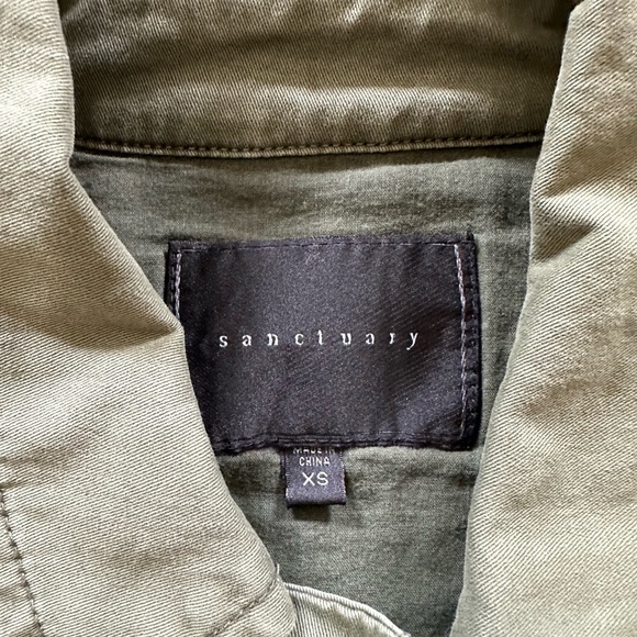 Sanctuary green utility jacket - Picture 2 of 3